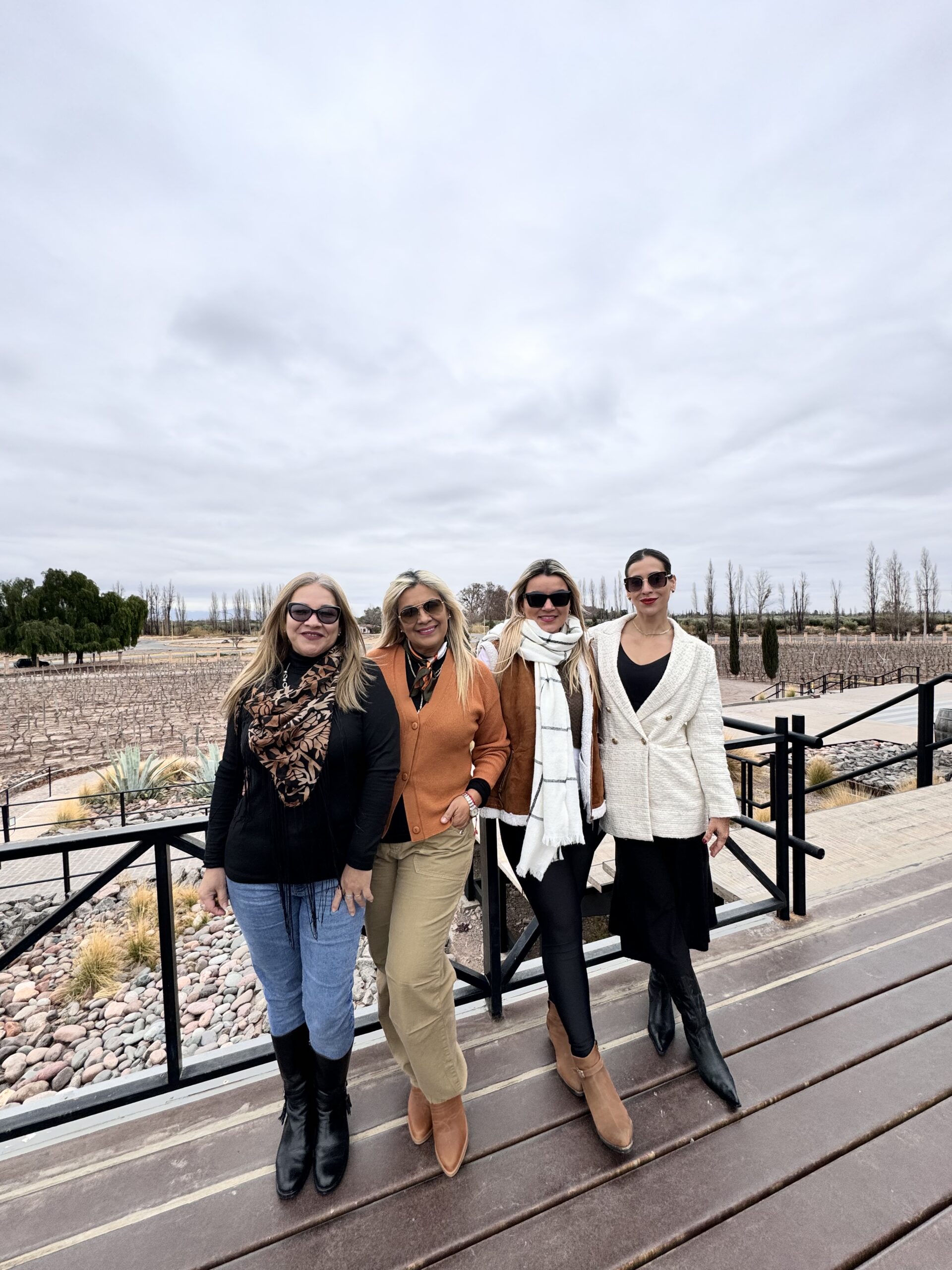 Alicia y su dia en bodegas con buena compañia